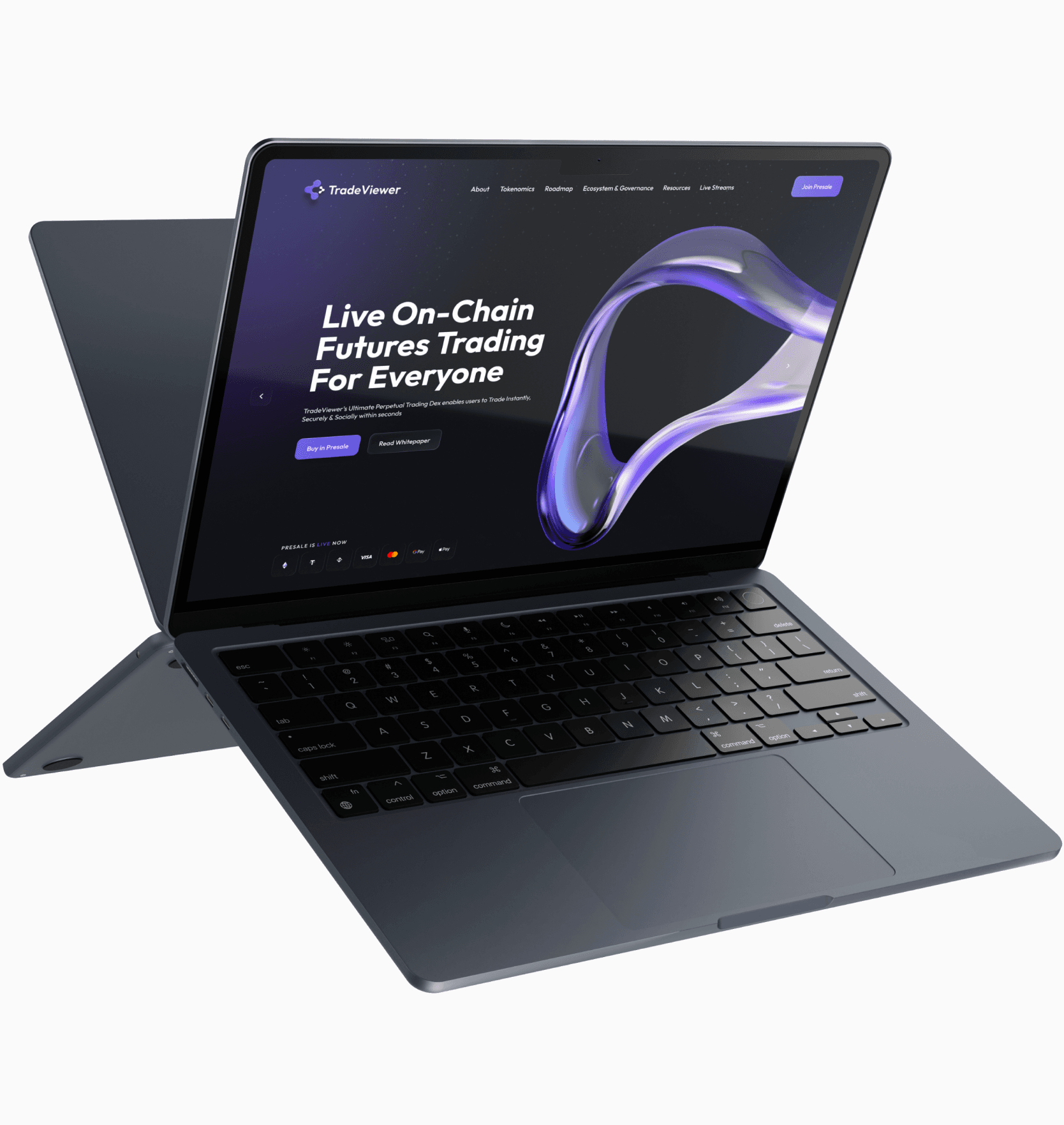 TradeViewer platform ekranları