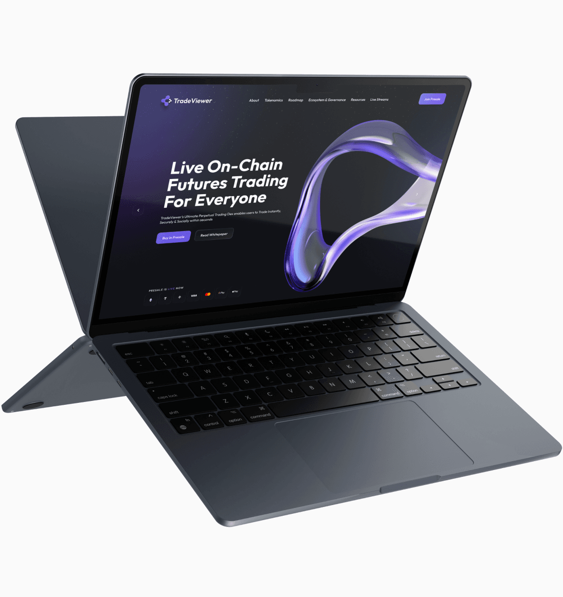 TradeViewer platform ekranları